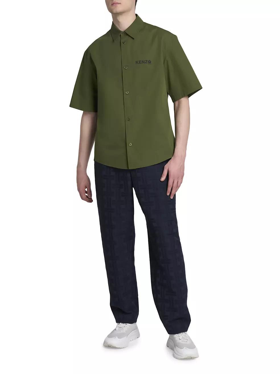 Boke Cotton Short-Sleeve Shirt Product Image
