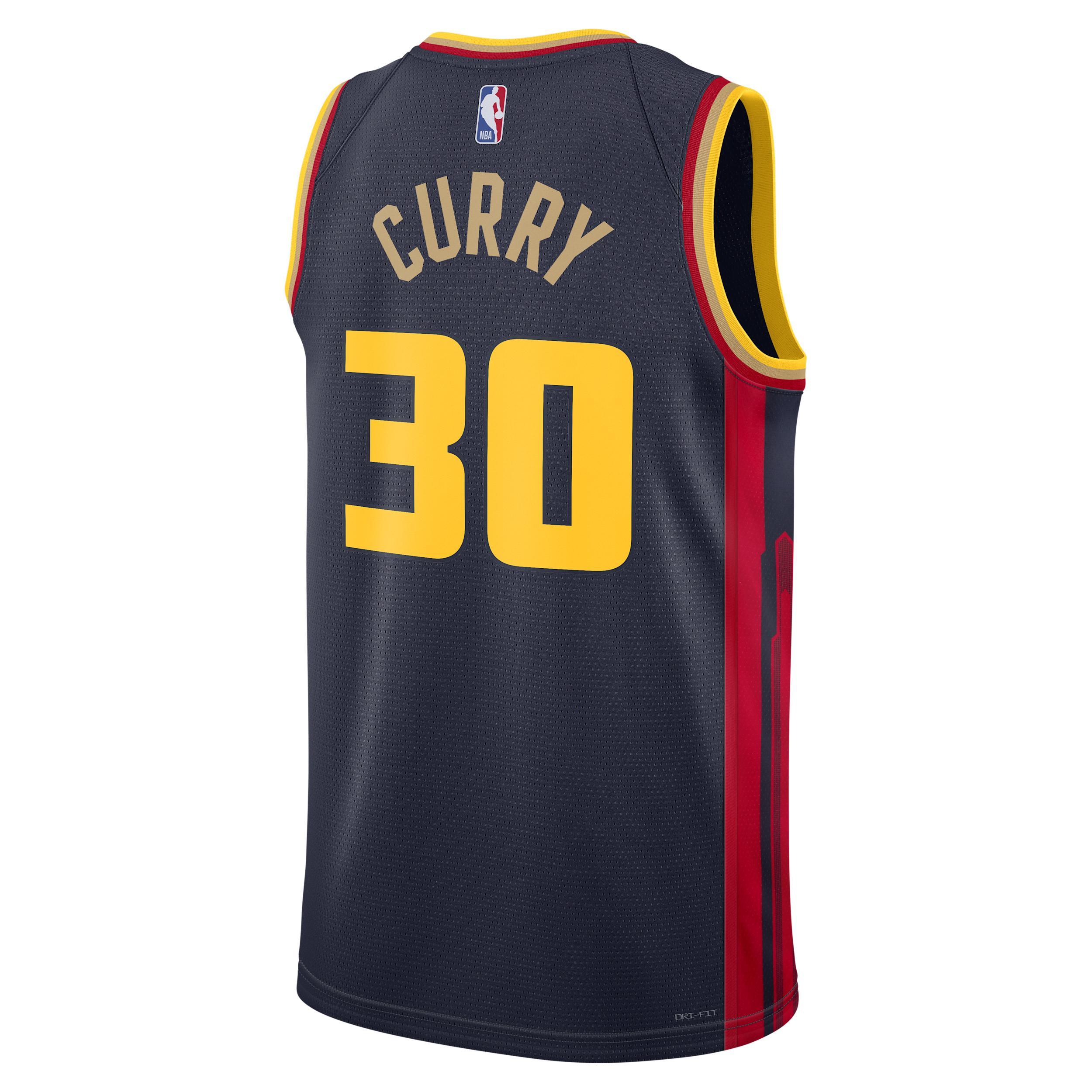 Stephen Curry Golden State Warriors 2024/25 City Edition Nike Men's Dri-FIT NBA Swingman Jersey Product Image