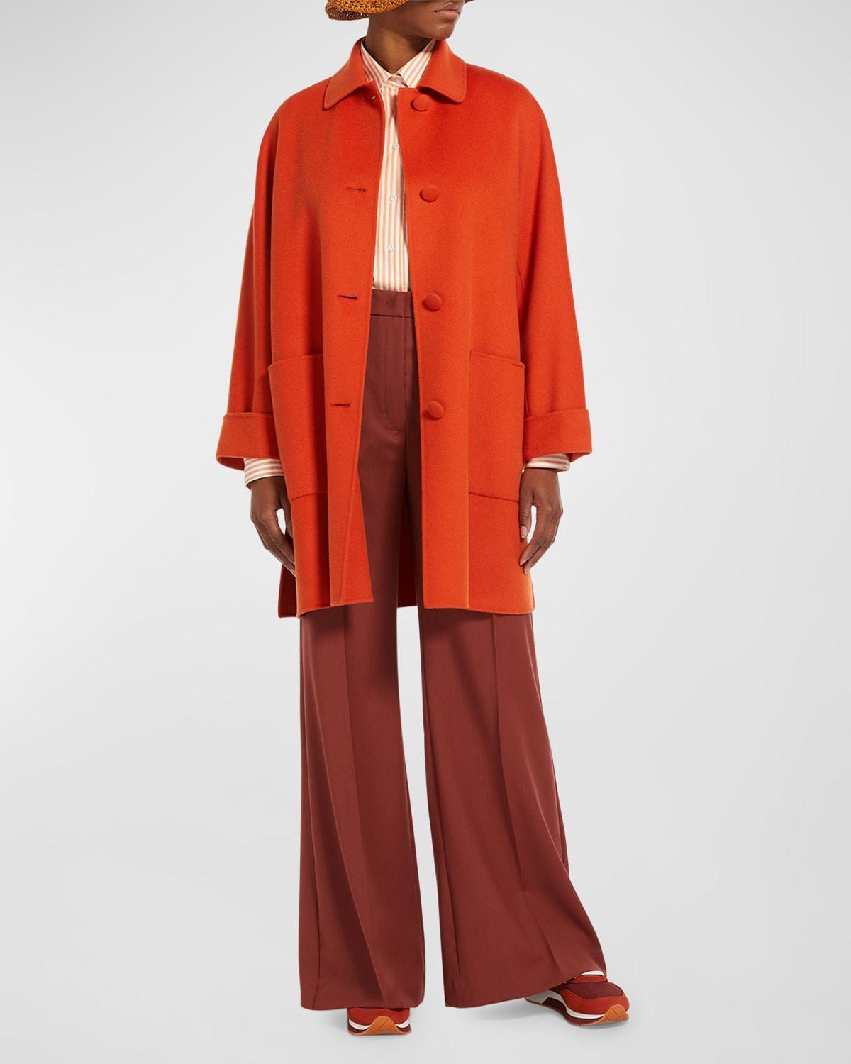 Womens Sonale Wool Wide-Leg Trousers Product Image