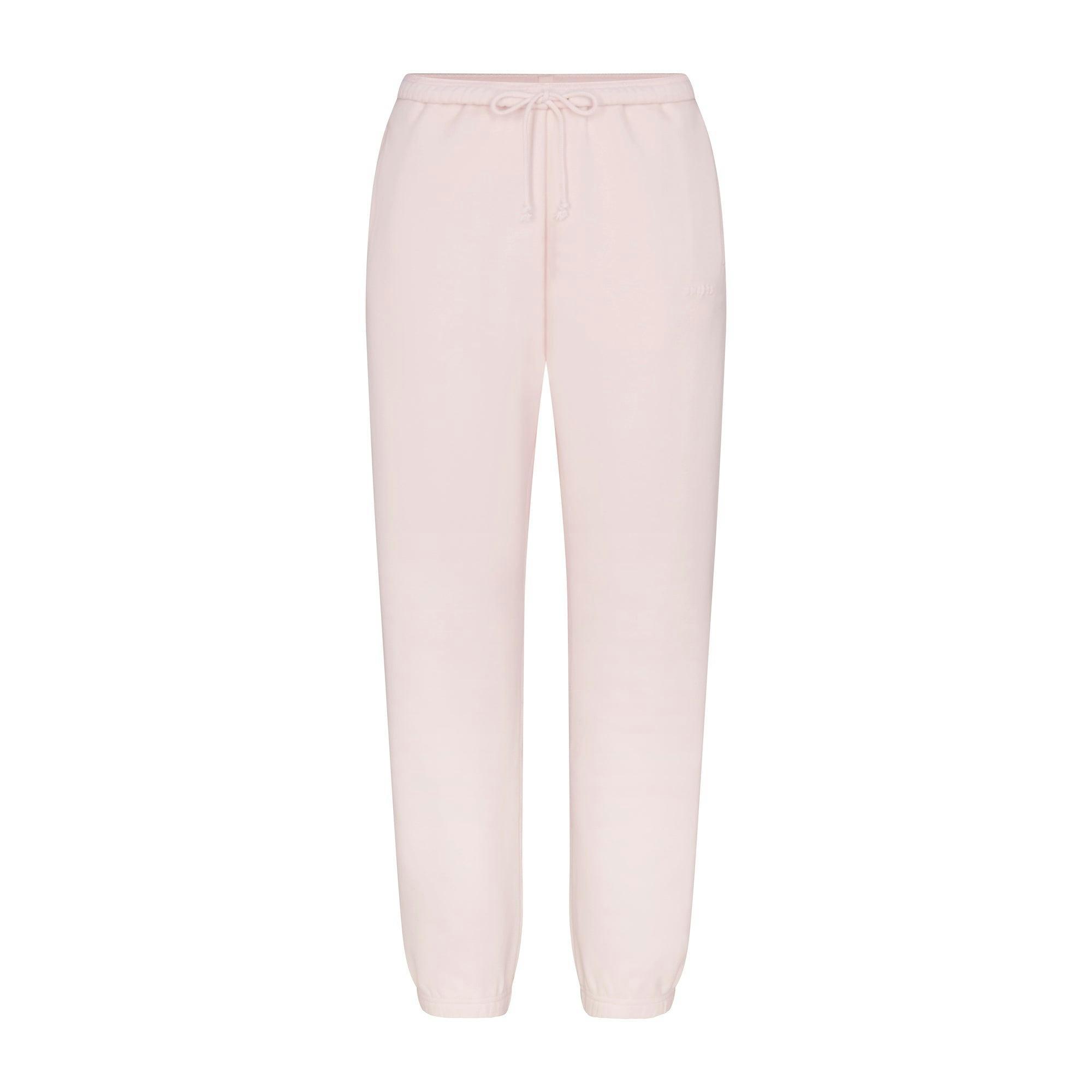 COTTON FLEECE CLASSIC JOGGER | BARELY PINK Product Image