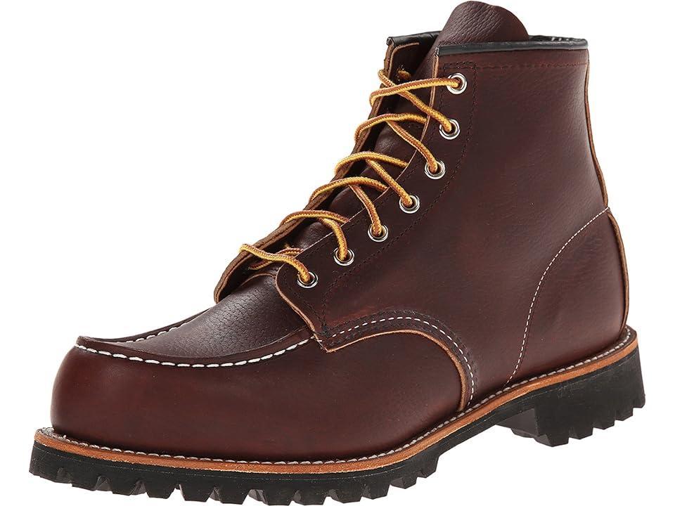 Red Wing Heritage 6 Moc Toe Lug (Briar Oil Slick) Men's Lace-up Boots Product Image