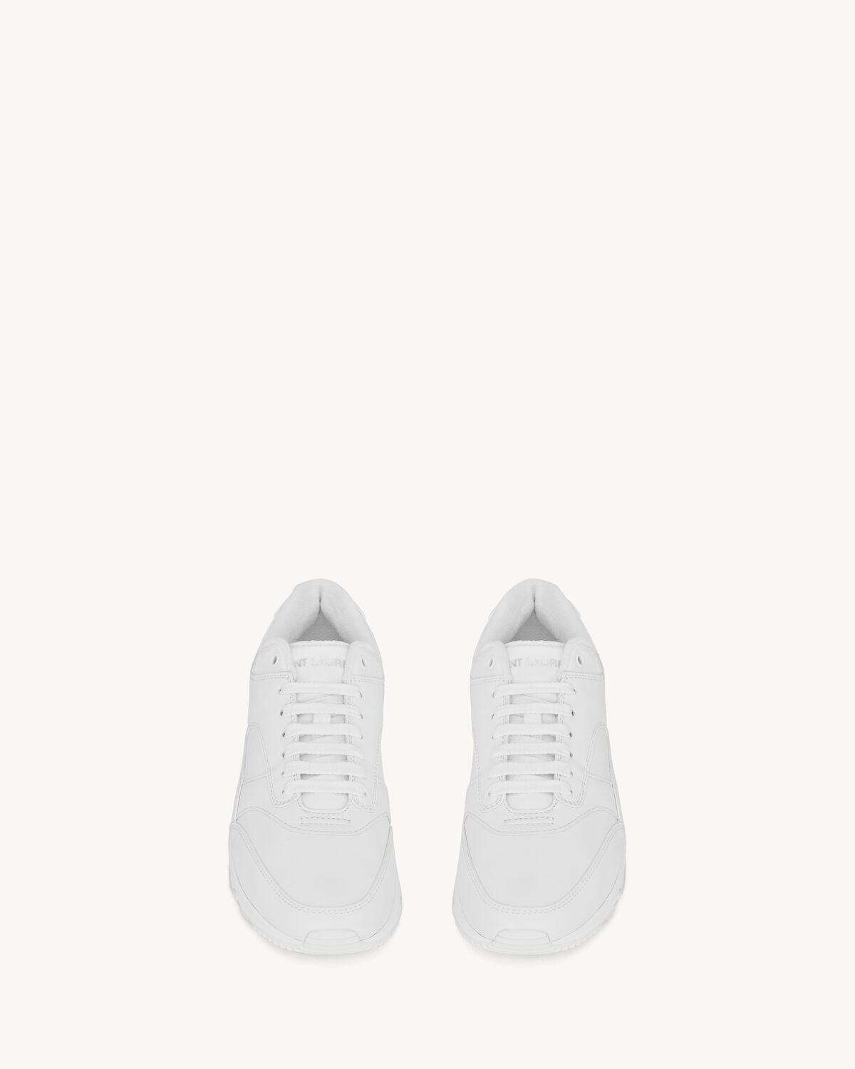 bump sneakers in smooth leather Product Image