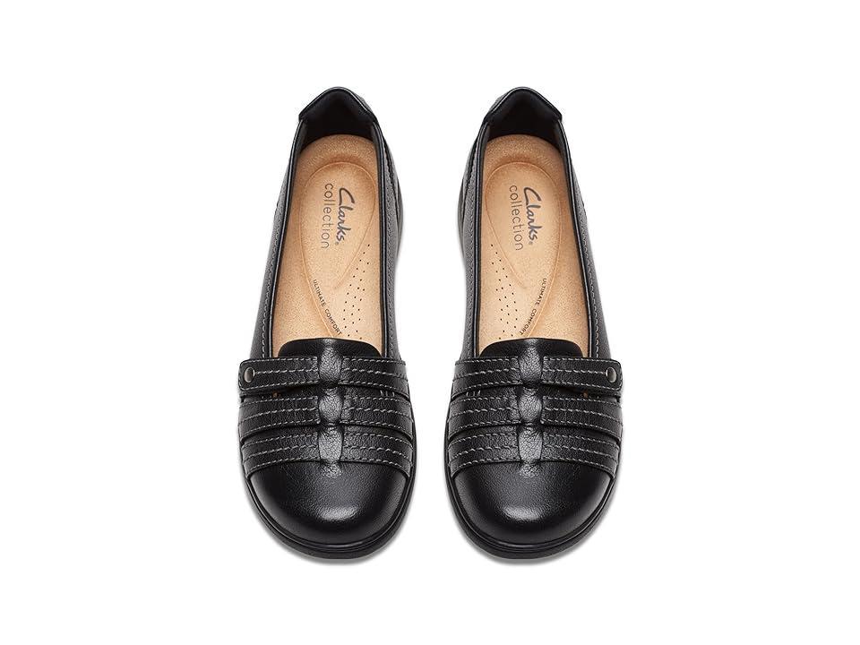 Clarks Carleigh Eliza Leather) Women's Flat Shoes Product Image