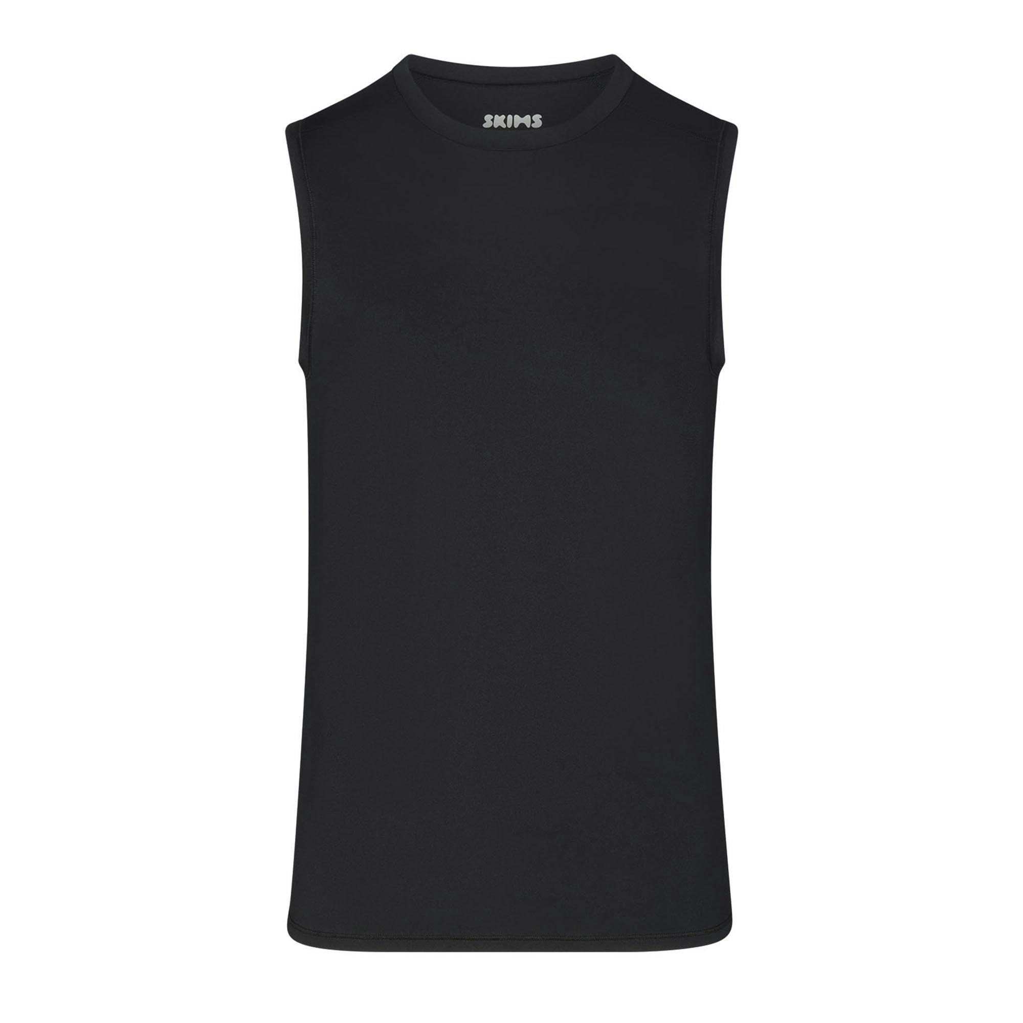 SKIMS SPORT MENS MUSCLE TANK | OBSIDIAN Product Image