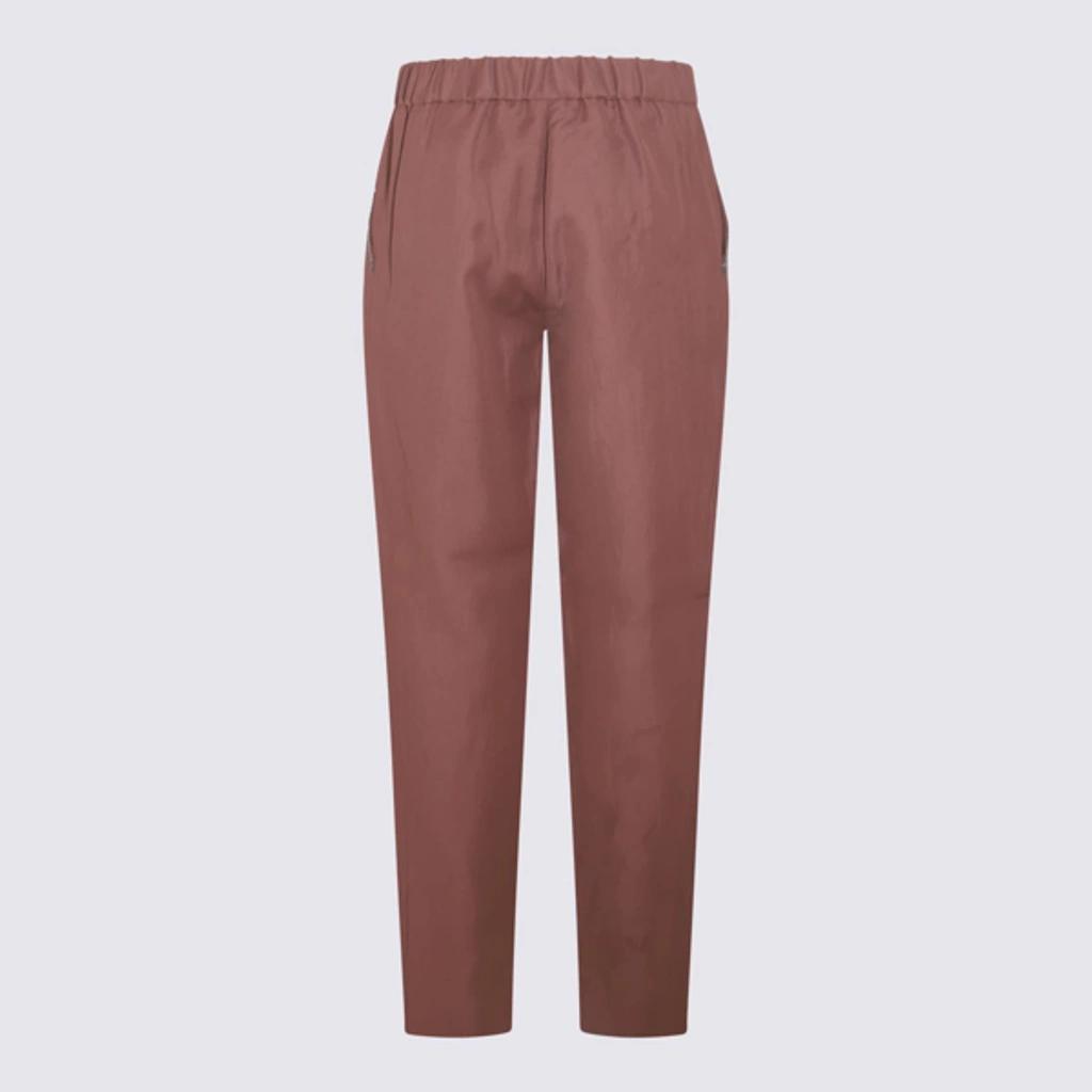 FABIANA FILIPPI Brown Viscose Blend Trousers Product Image