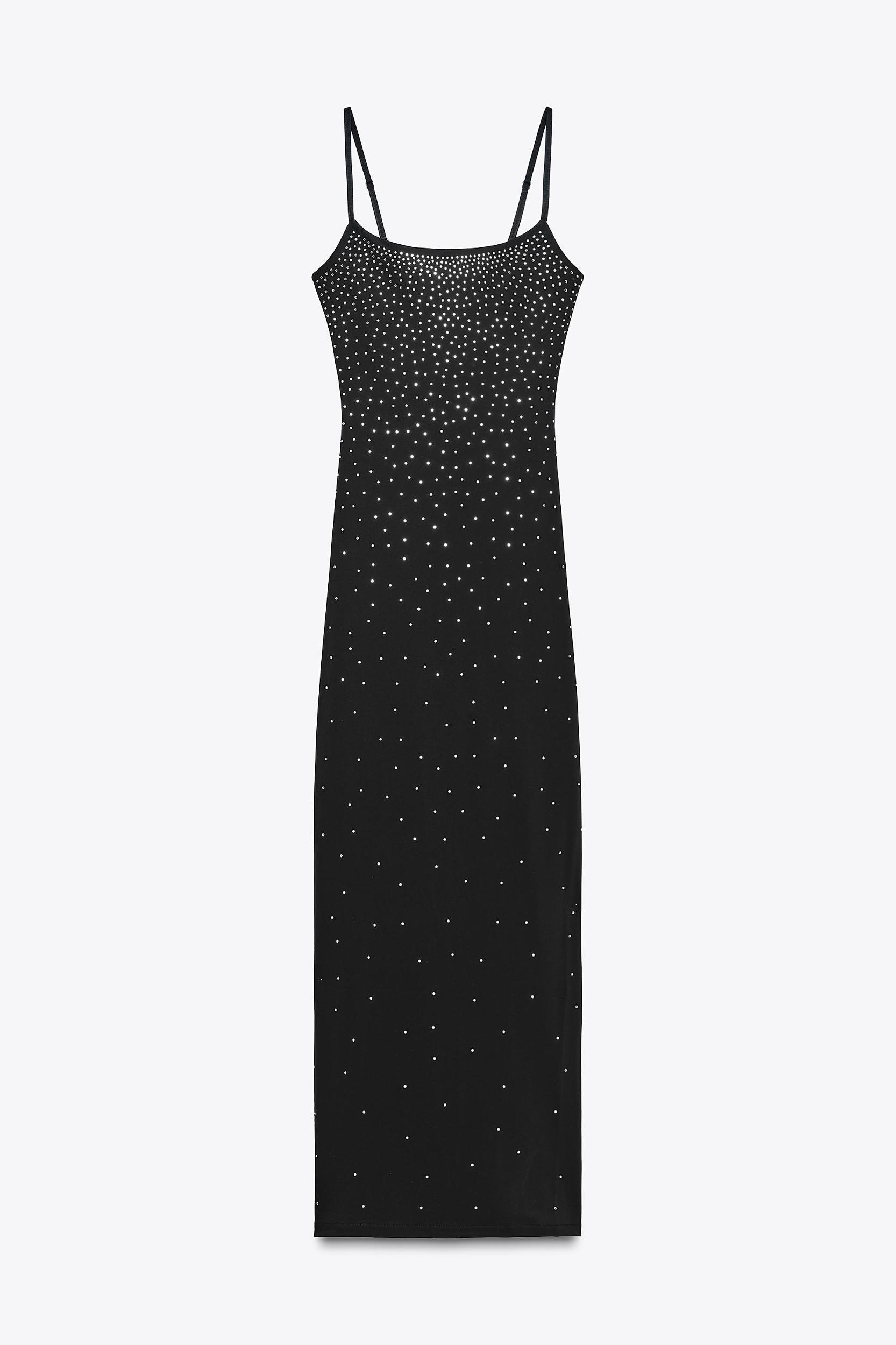 STRASS POLYAMIDE DRESS Product Image
