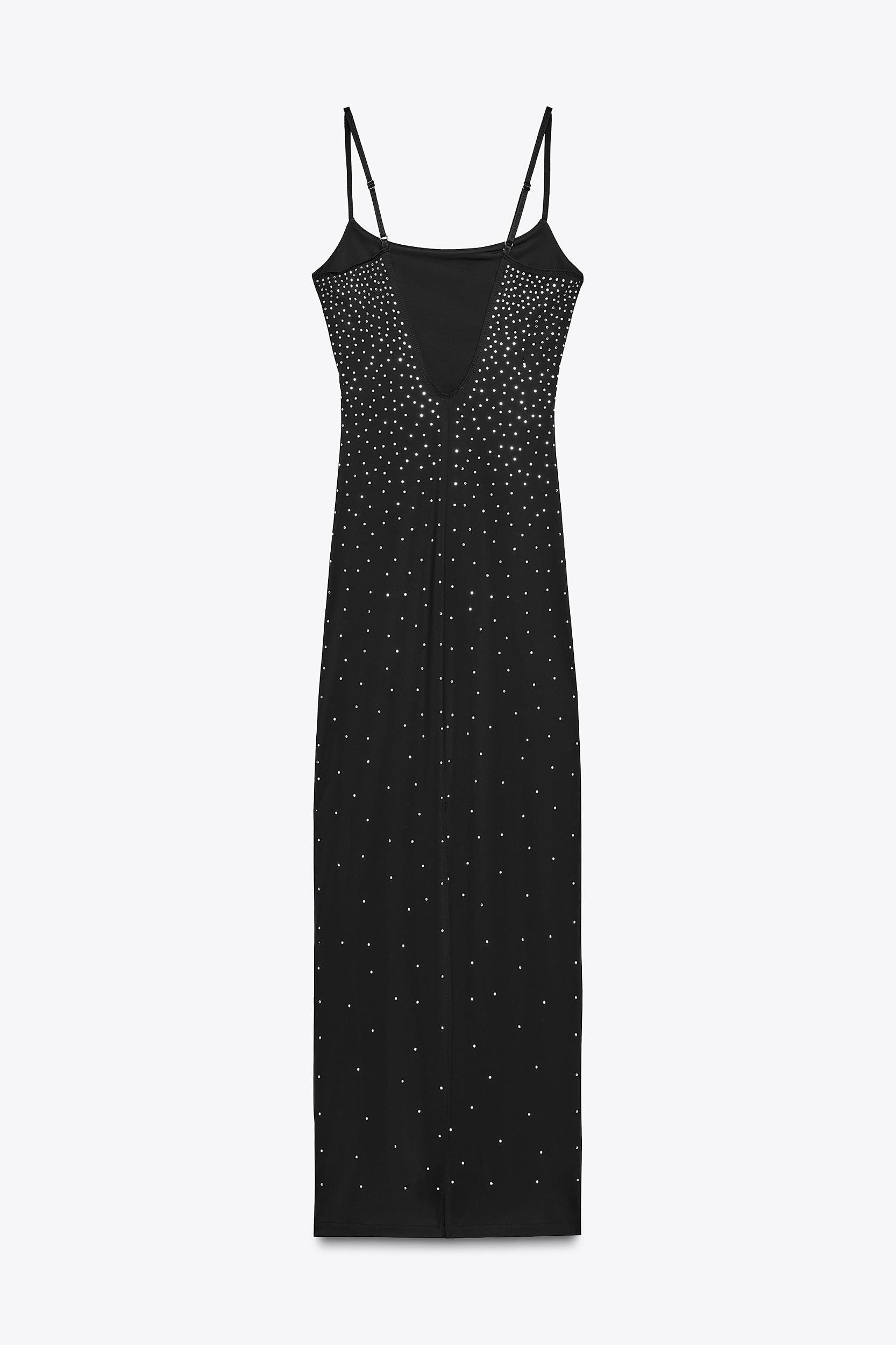 STRASS POLYAMIDE DRESS Product Image