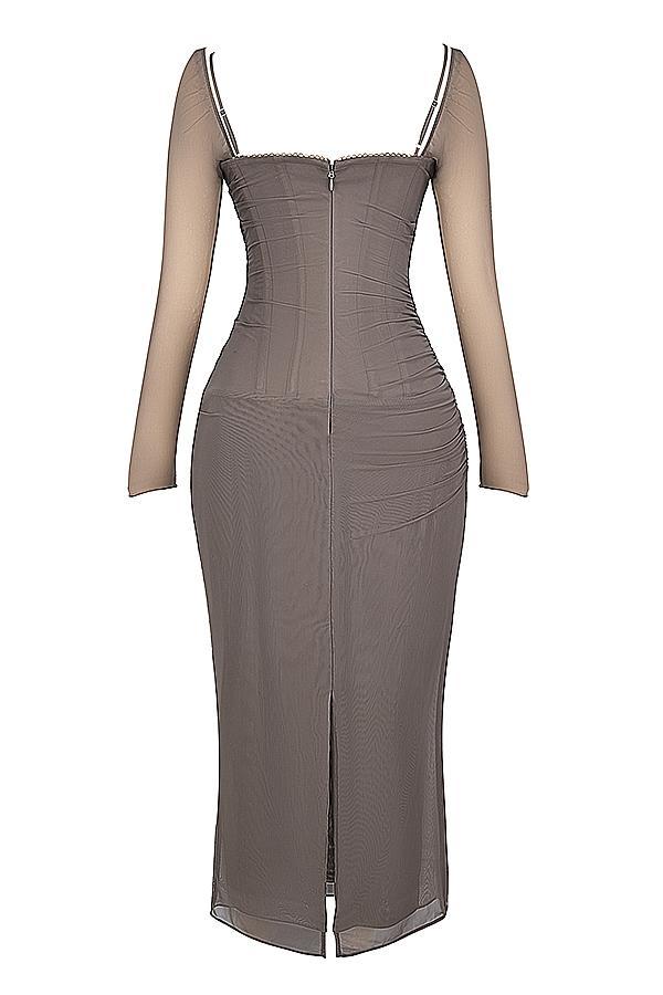Katarina  smoke maxi dress Product Image