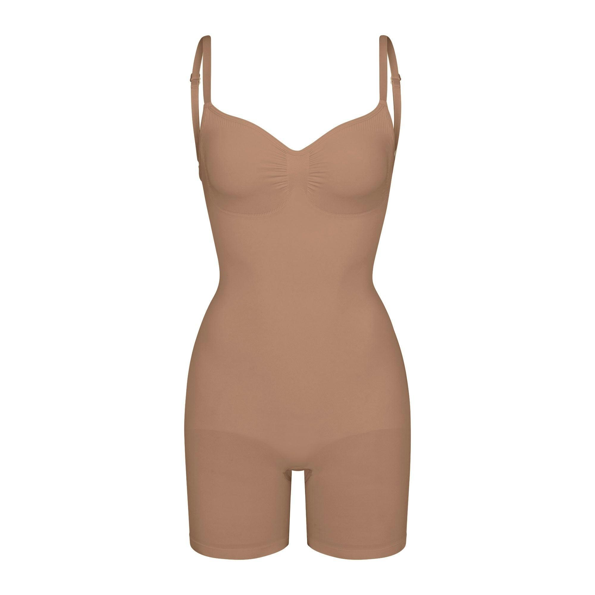 SEAMLESS SCULPT LOW BACK MID THIGH BODYSUIT | SIENNA Product Image