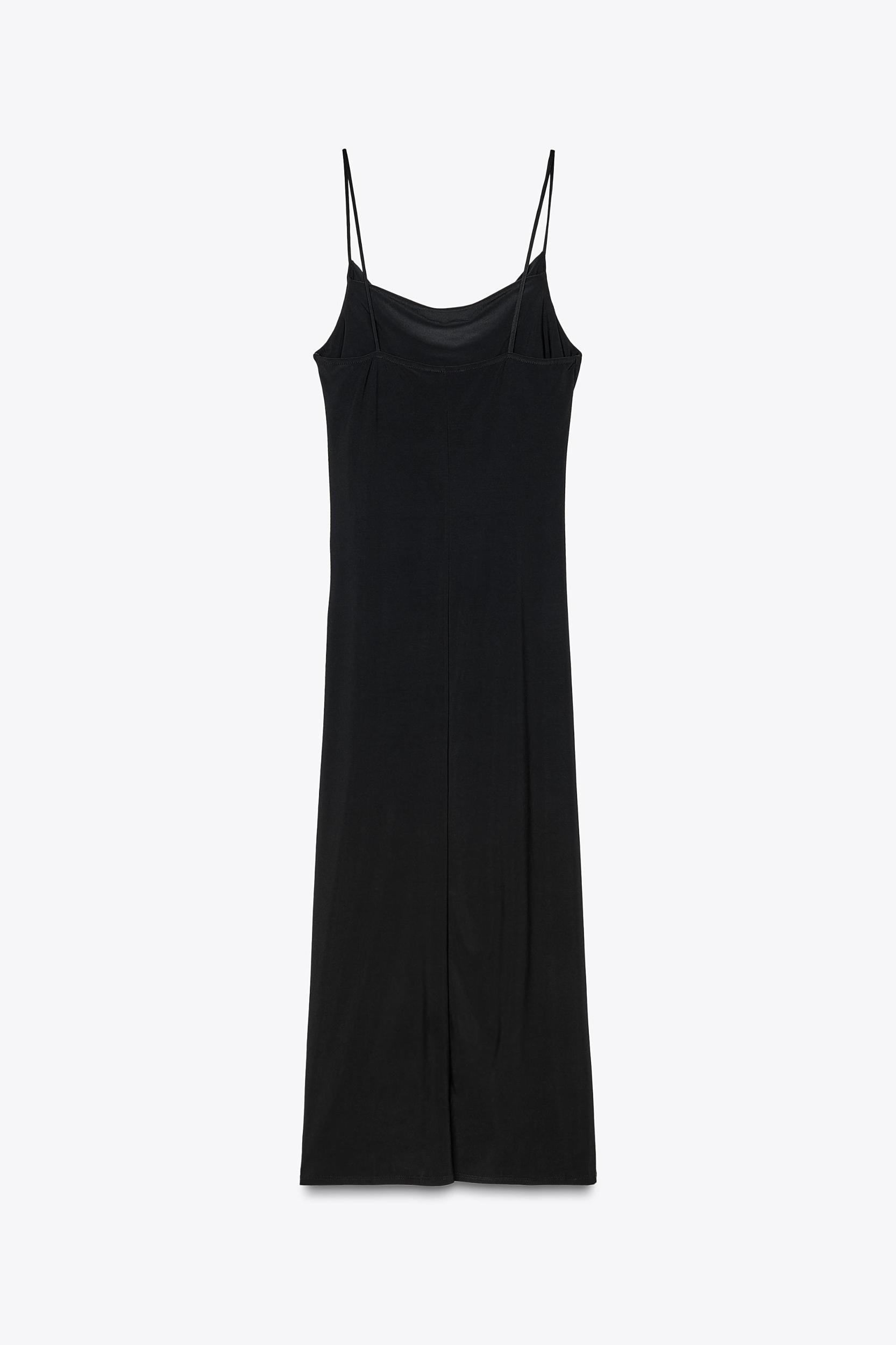 RUCHED MIDI DRESS Product Image