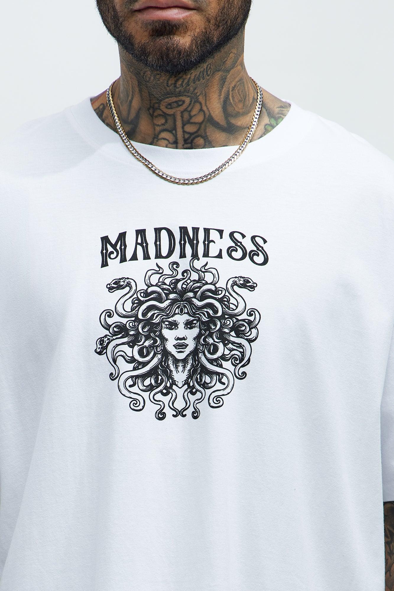 Madness Short Sleeve Tee - White Product Image