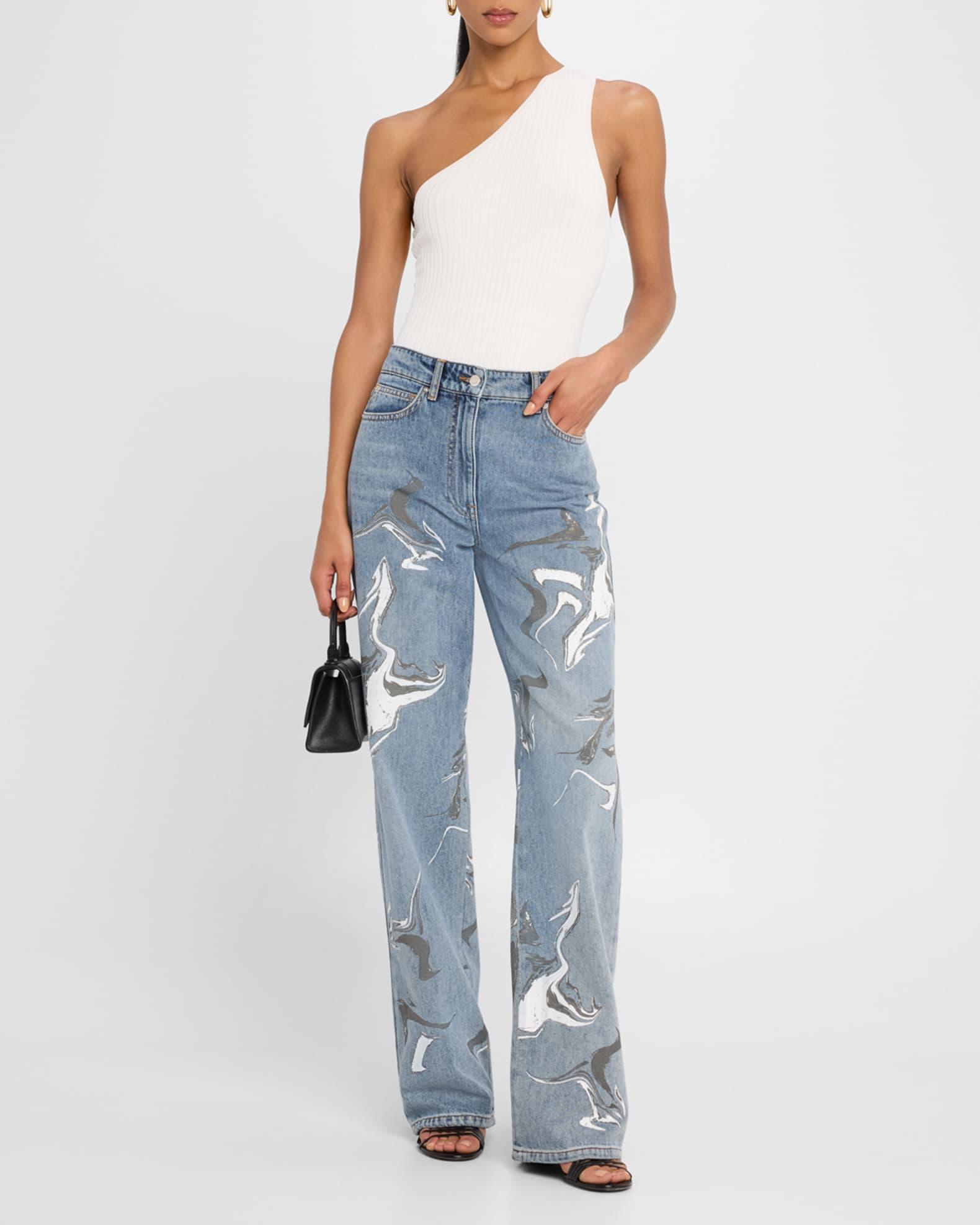 Kida One-Shoulder Rib Bodysuit Product Image