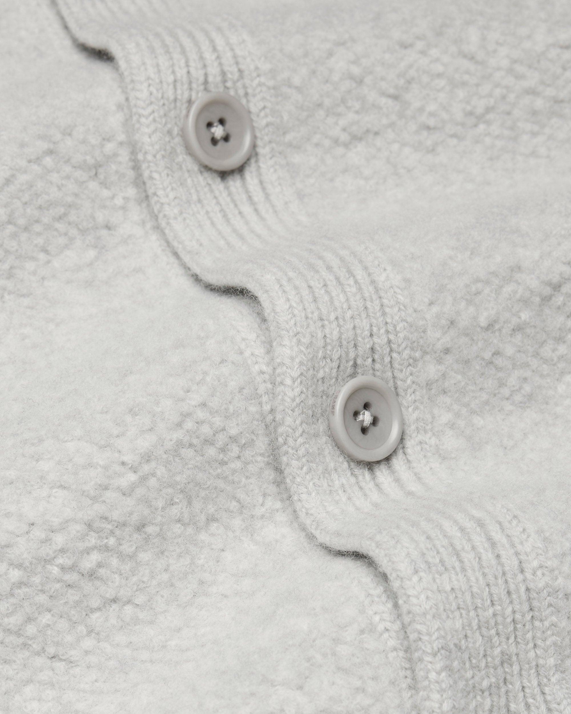 Textured Boucle Turf Cardigan Male Product Image