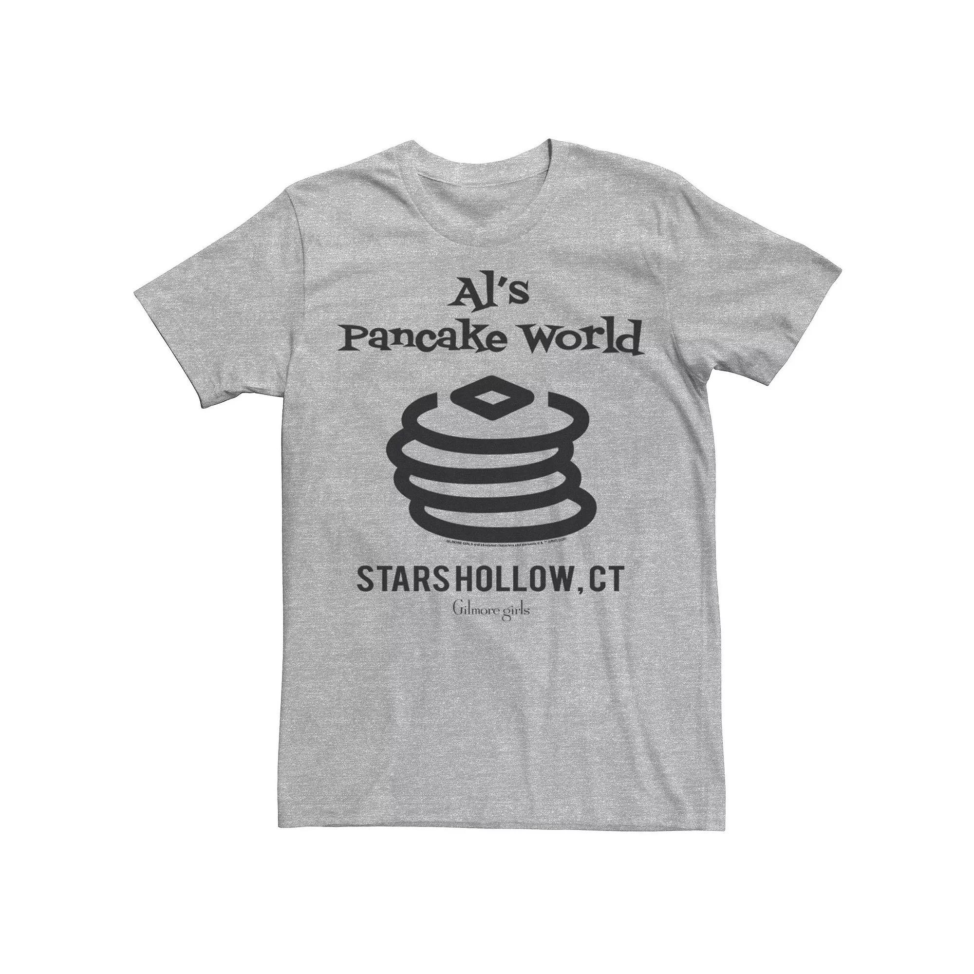 Men's Gilmore Girls Al's Pancake World Logo Tee, Size: Medium, White Product Image