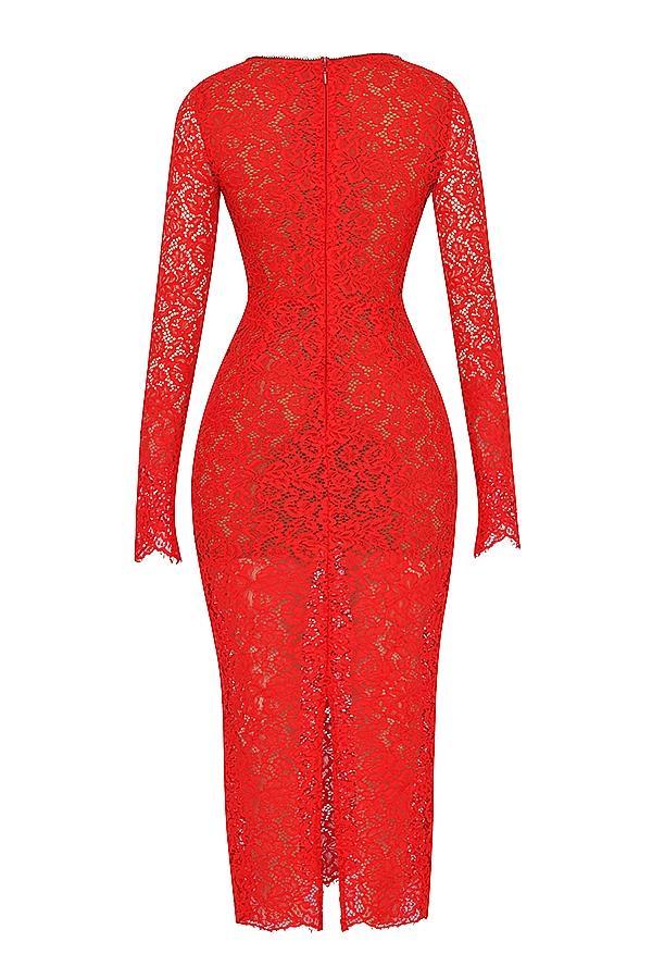 Grace Ivory Crystallised Mini Dress Product Image
