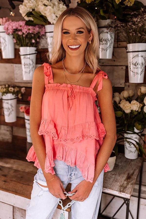 Spring Fever Tank in Pink Product Image