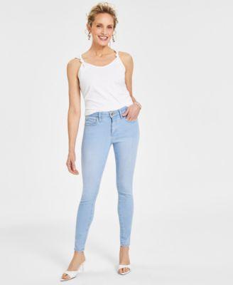 I.n.c. International Concepts Womens Mid Rise Skinny Jeans, Created for Macys Product Image