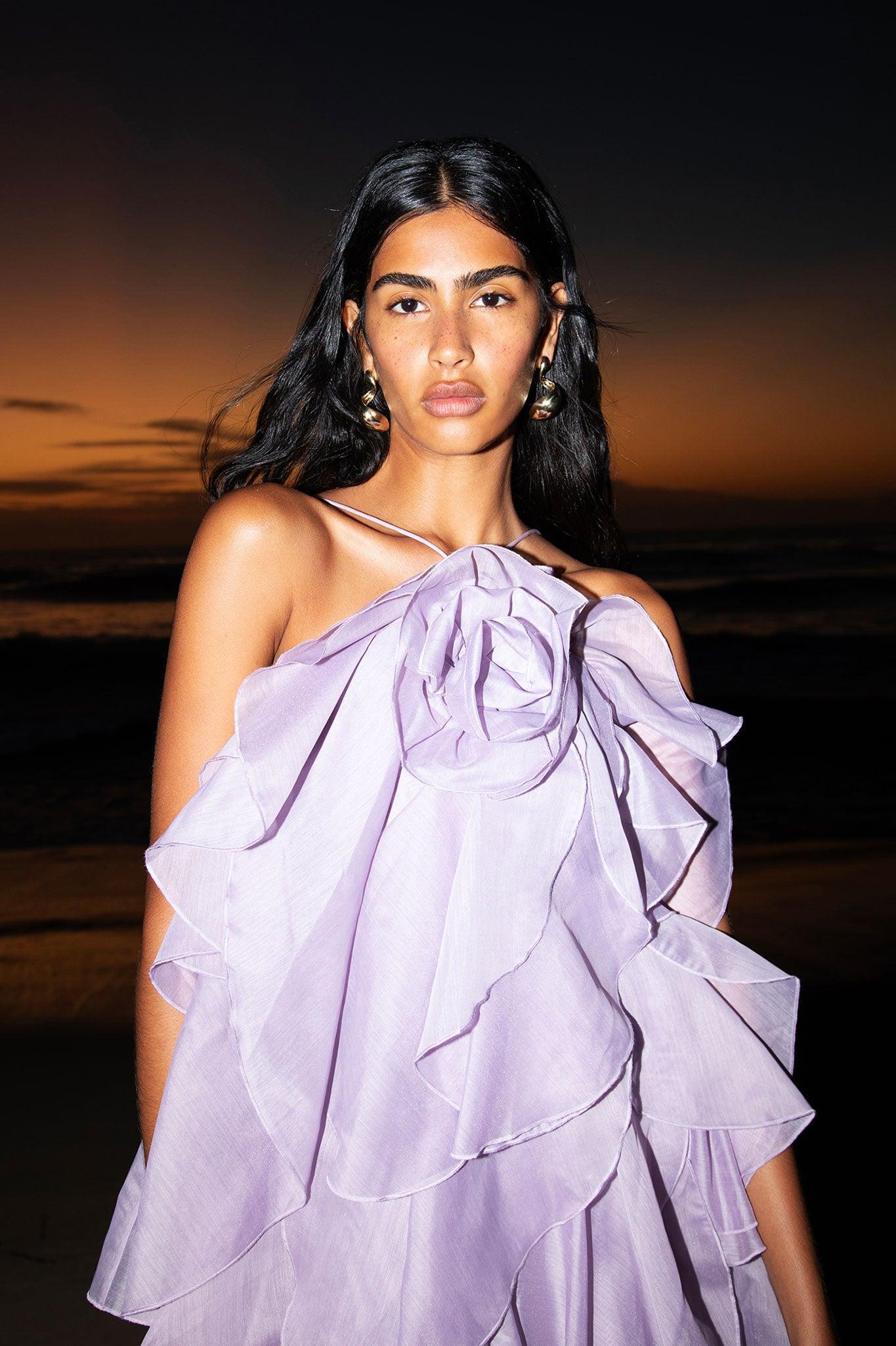 Pandorea Layered Maxi Dress Product Image