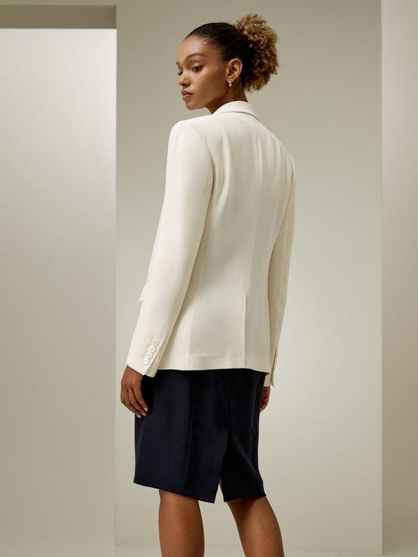Silk Sleek Blazer Product Image