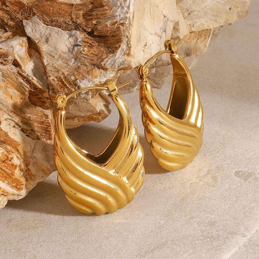 Stainless Steel Hoop Earring Product Image