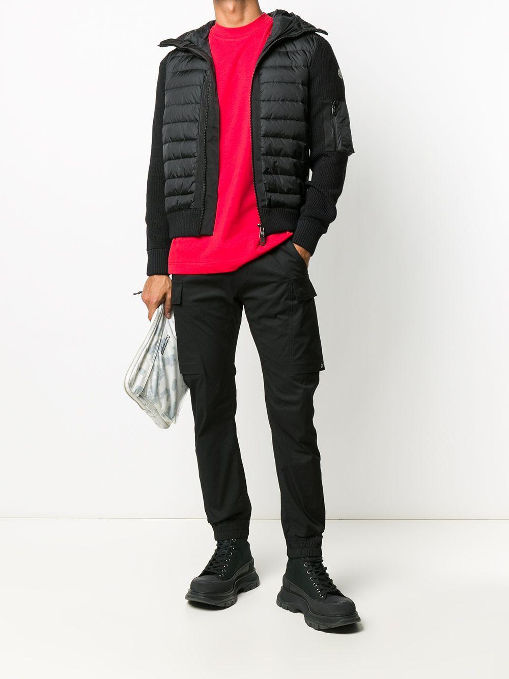 padded-front hooded jacket Product Image