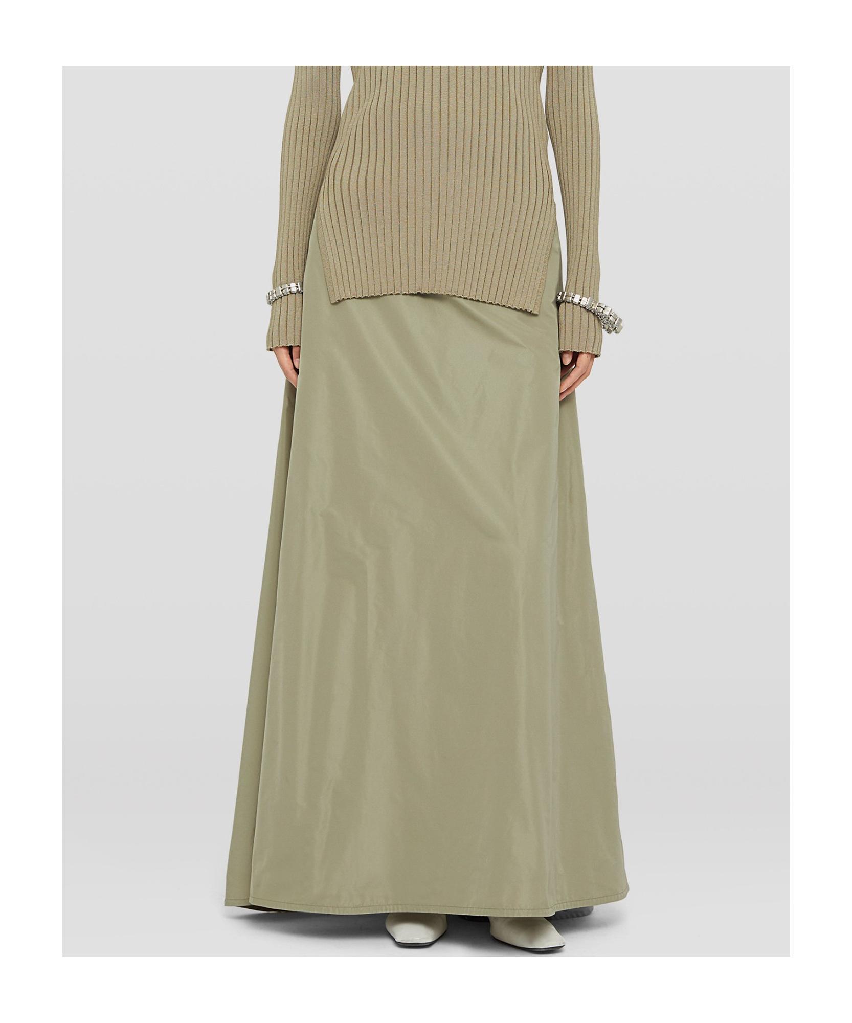 JIL SANDER A-line Maxi Skirt In Nude Product Image
