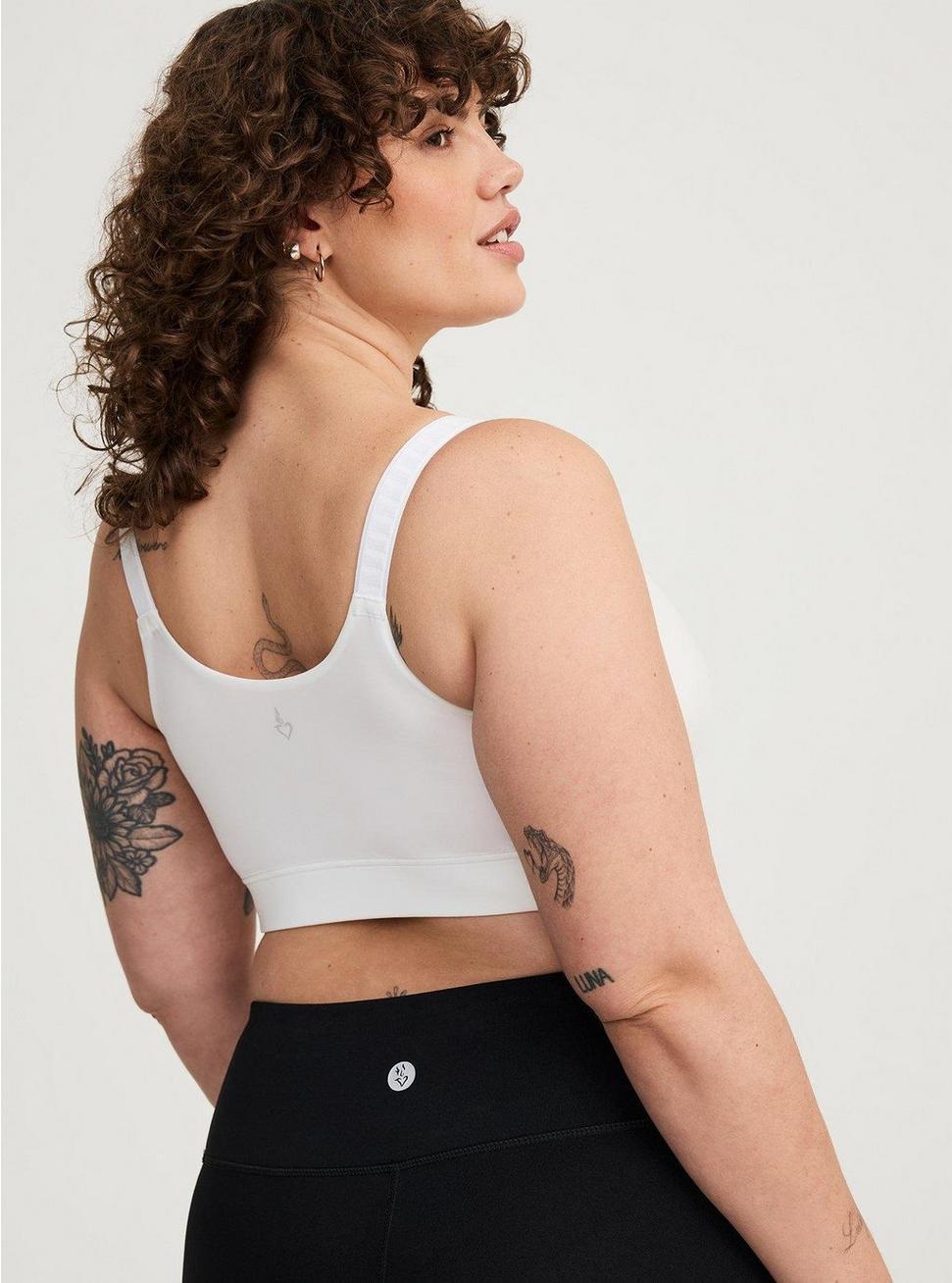 Wire-Free Hi-Impact Zip-Front Sports Bra Product Image