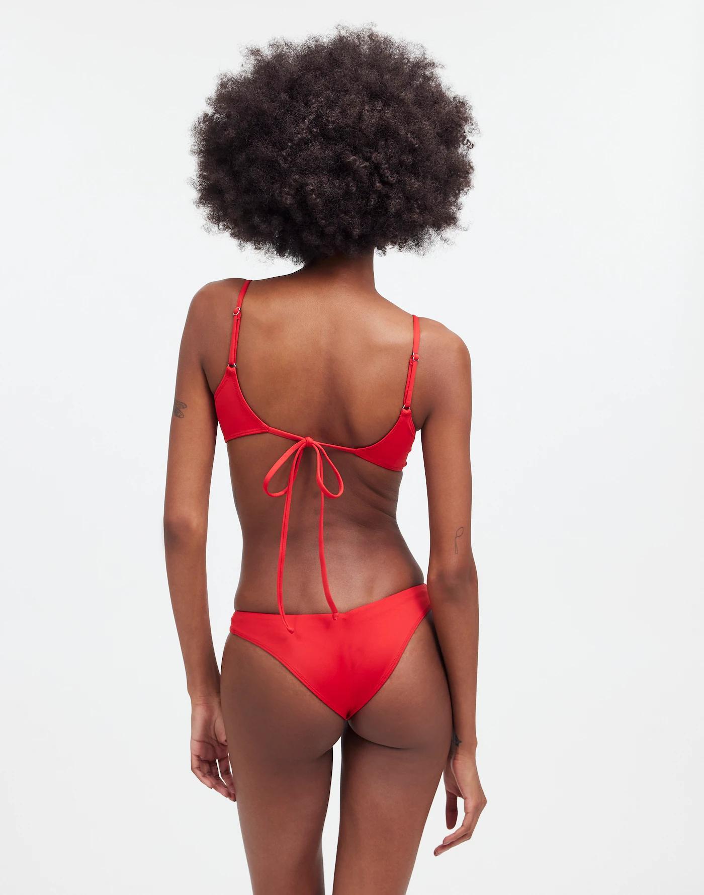 Frankies Bikinis Cola Underwire Balconette Bikini Top Product Image