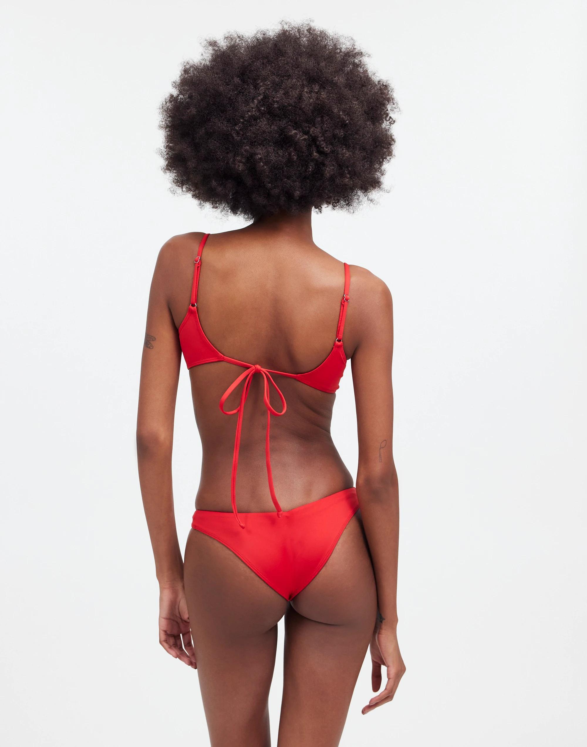 Frankies Bikinis Cola Underwire Balconette Bikini Top Product Image