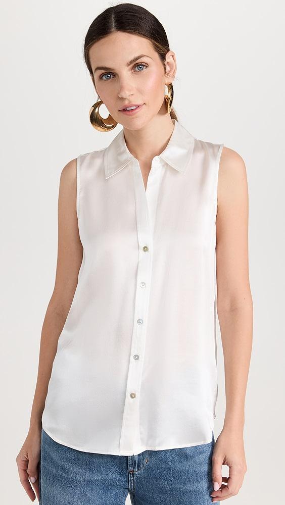 L'AGENCE Emmy Sleeveless Blouse | Shopbop Product Image