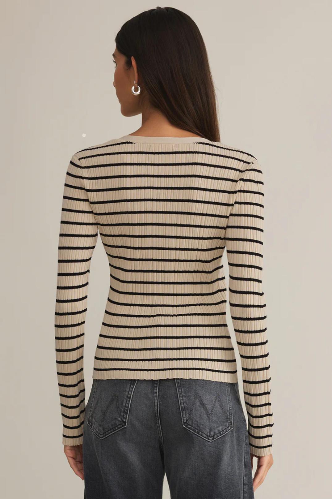 Jordana Stripe Sweater Product Image
