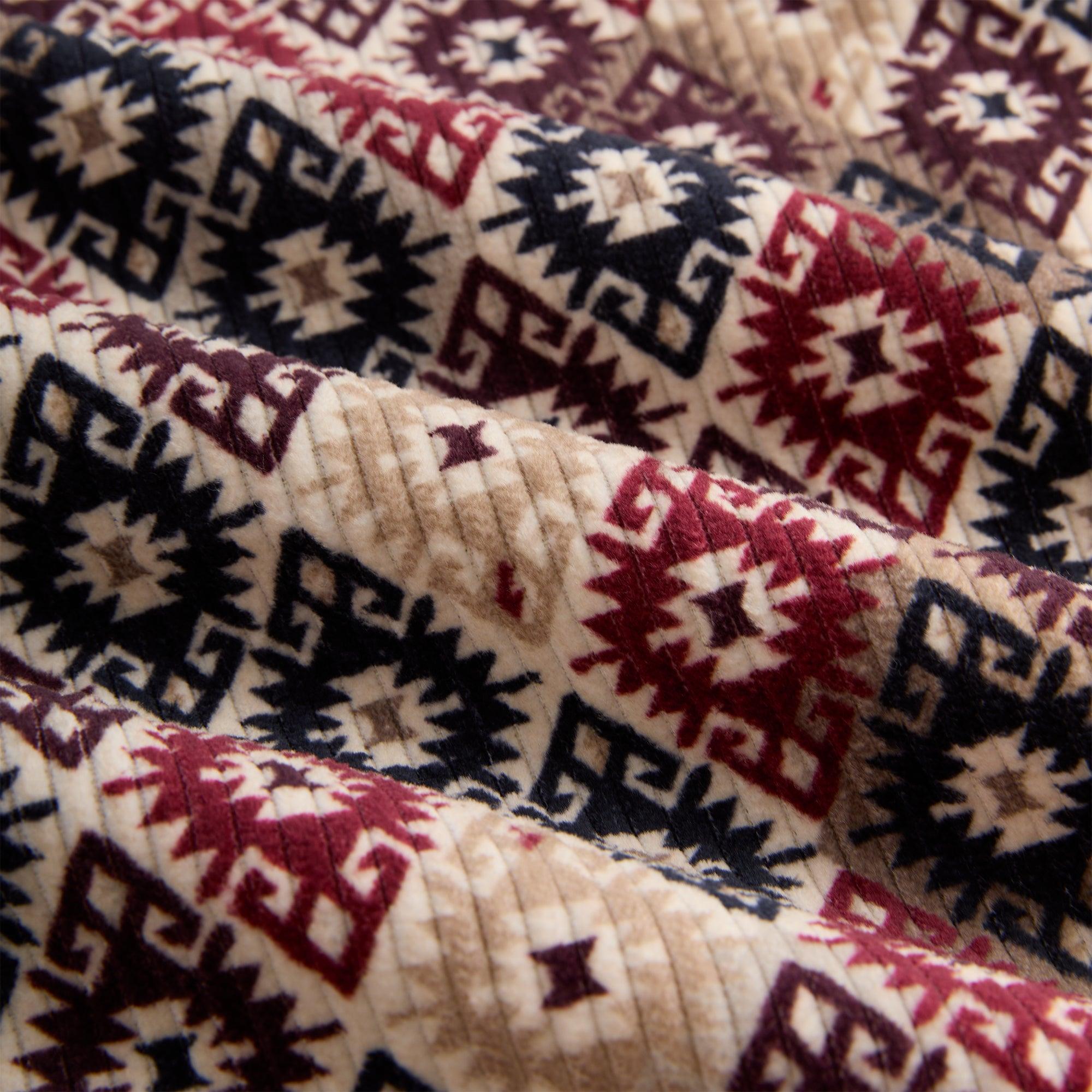 Kith Kilim Mosaic Brixton Puffed Shirt Jacket - Waffle Male Product Image