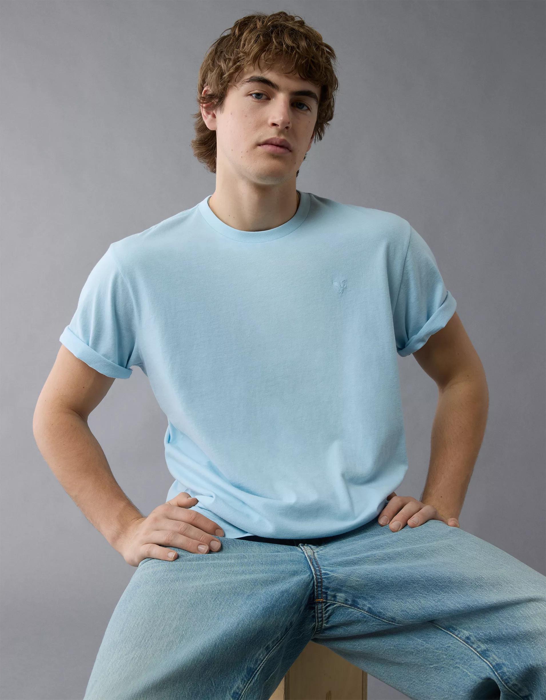 AE Logo Lived-In T-Shirt Product Image
