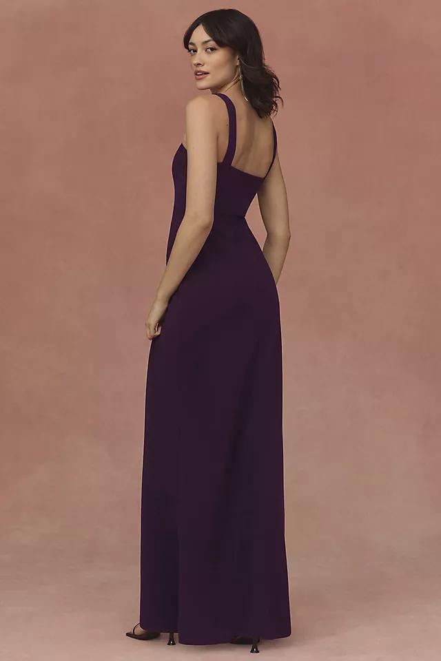 BHLDN Blake Square-Neck Stretch Crepe Maxi Dress Product Image