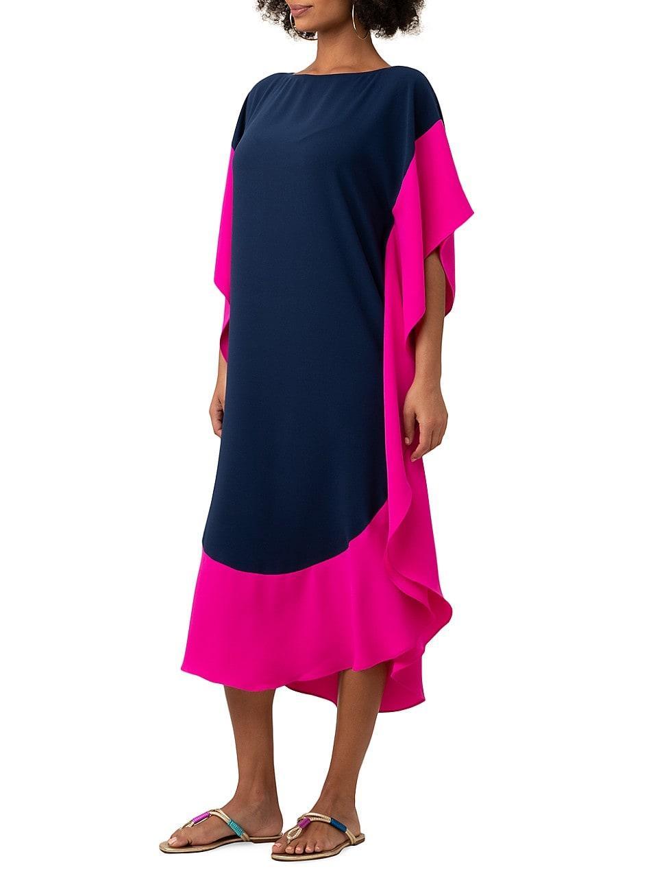 Trina Turk Adora Caftan (Ink/Trina ) Women's Dress Product Image