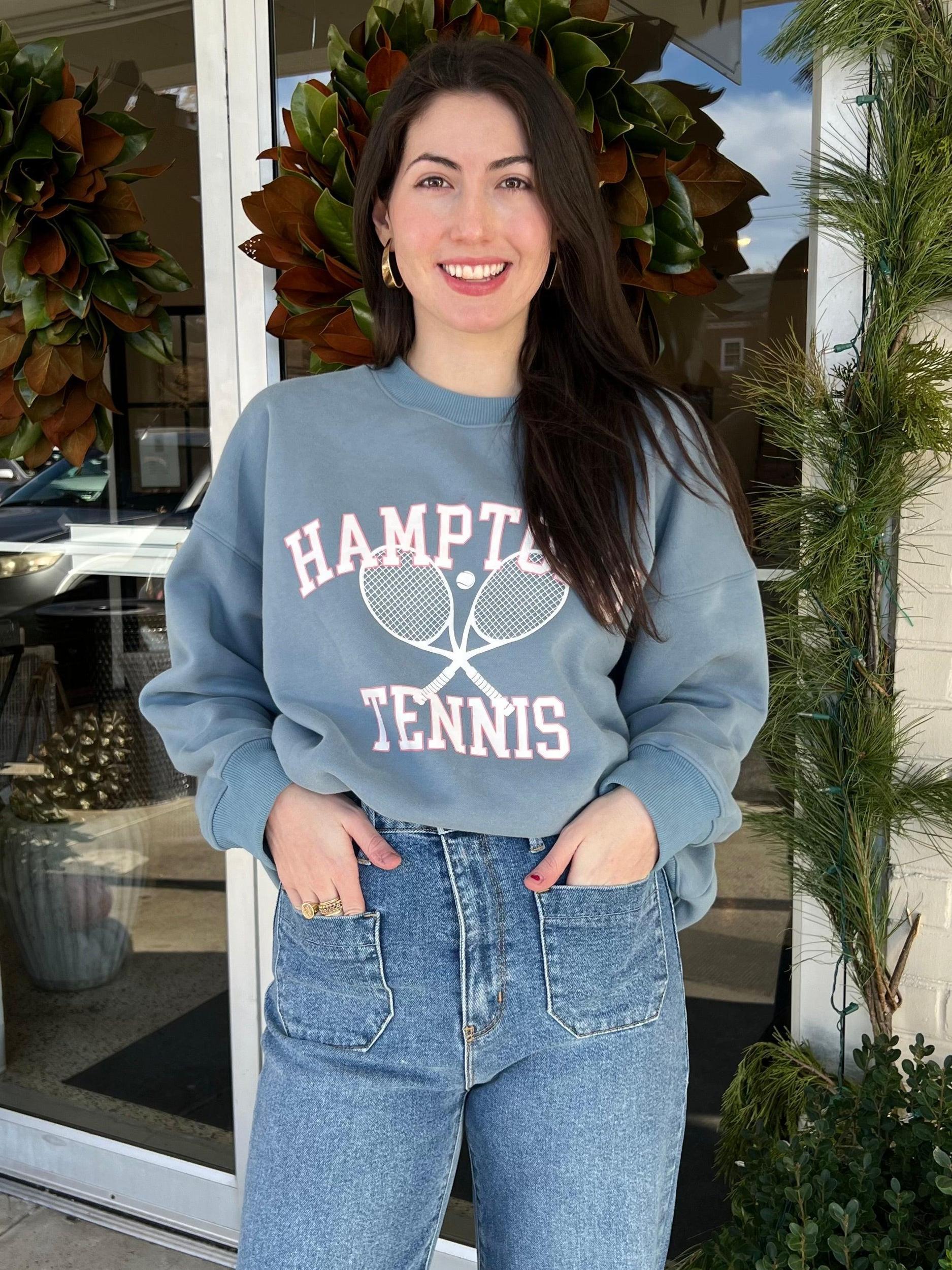 Hamptons Long Sleeve Crewneck Sweatshirt Product Image