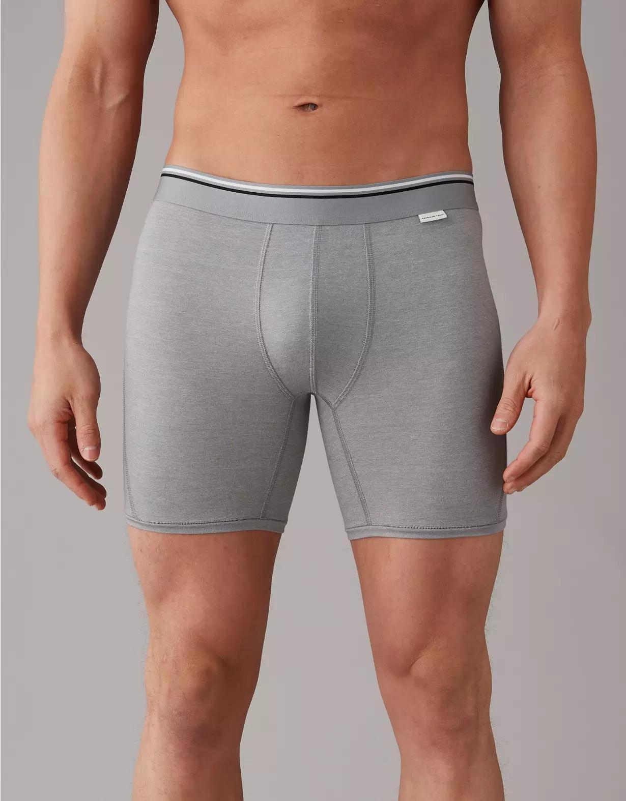AEO Men's Valentine's Day Roses 6" Ultra Soft Boxer Brief Product Image