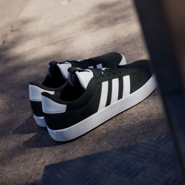 adidas VL Court 3.0 Shoes Core Black M 12 / W 13 Mens Product Image