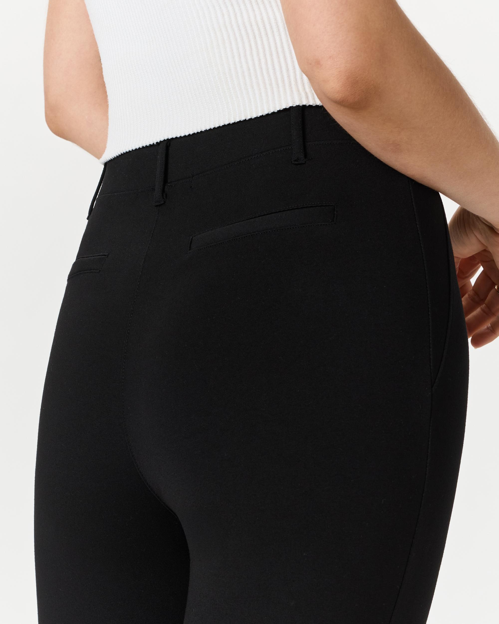 Quince | Women's Ultra-Stretch Ponte Straight Leg Pants Petite Rayon Product Image