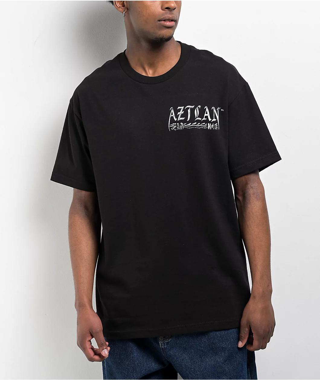 DGA Azteca Black T-Shirt  Product Image