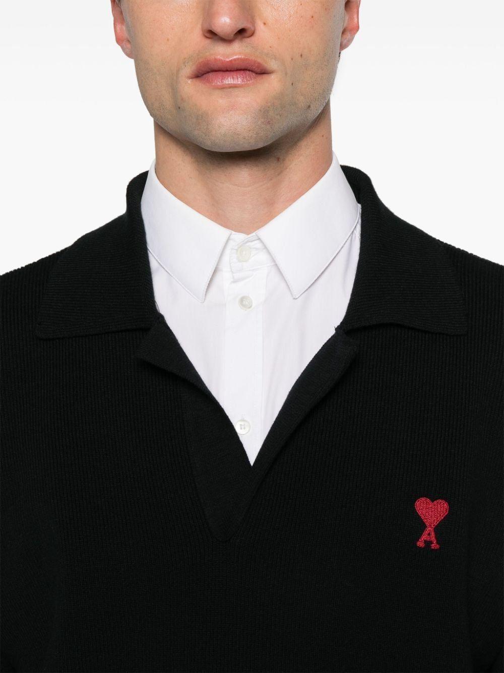Ami-de-Coeur-motif jumper Product Image