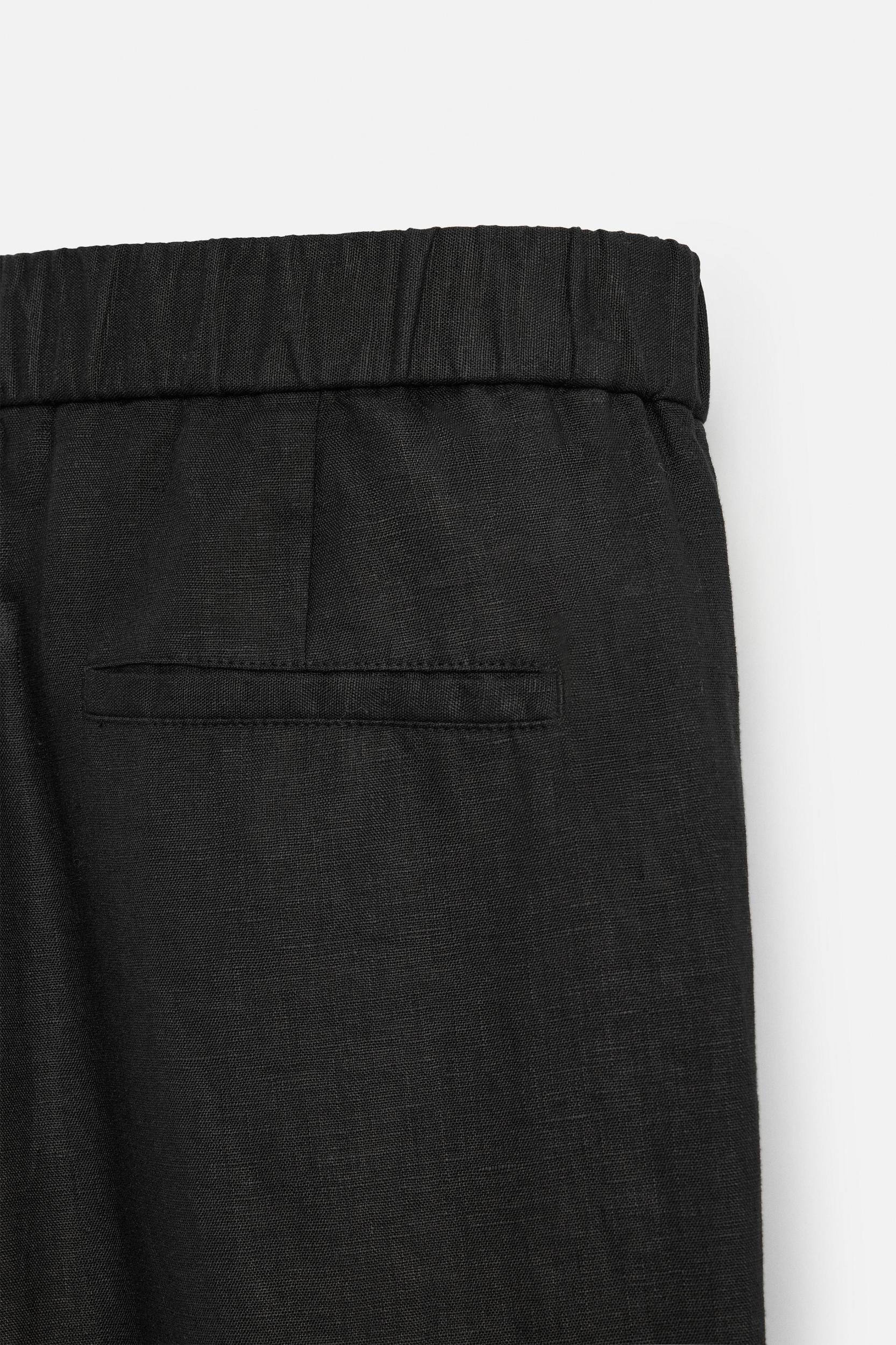 LINEN PANTS IN 100% LINEN Product Image