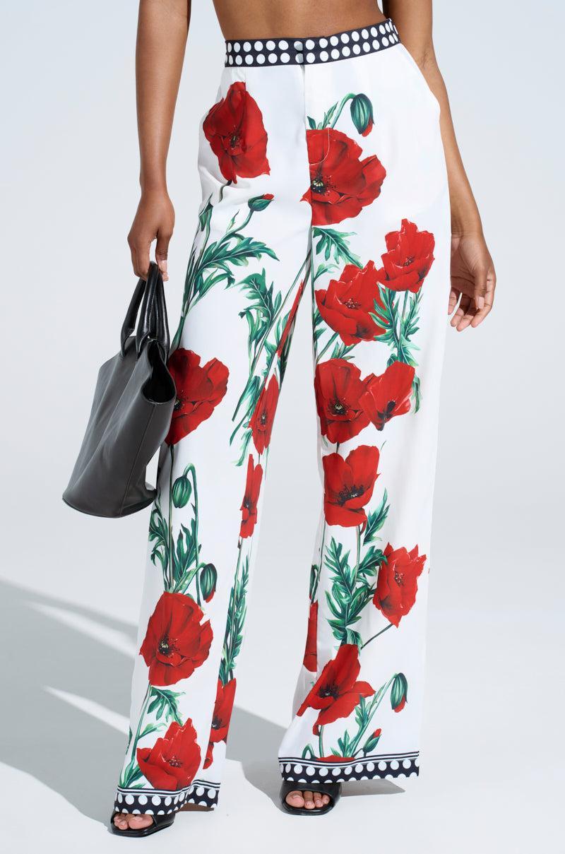 BELLADONNA PRINT PALAZZO PANTS Product Image