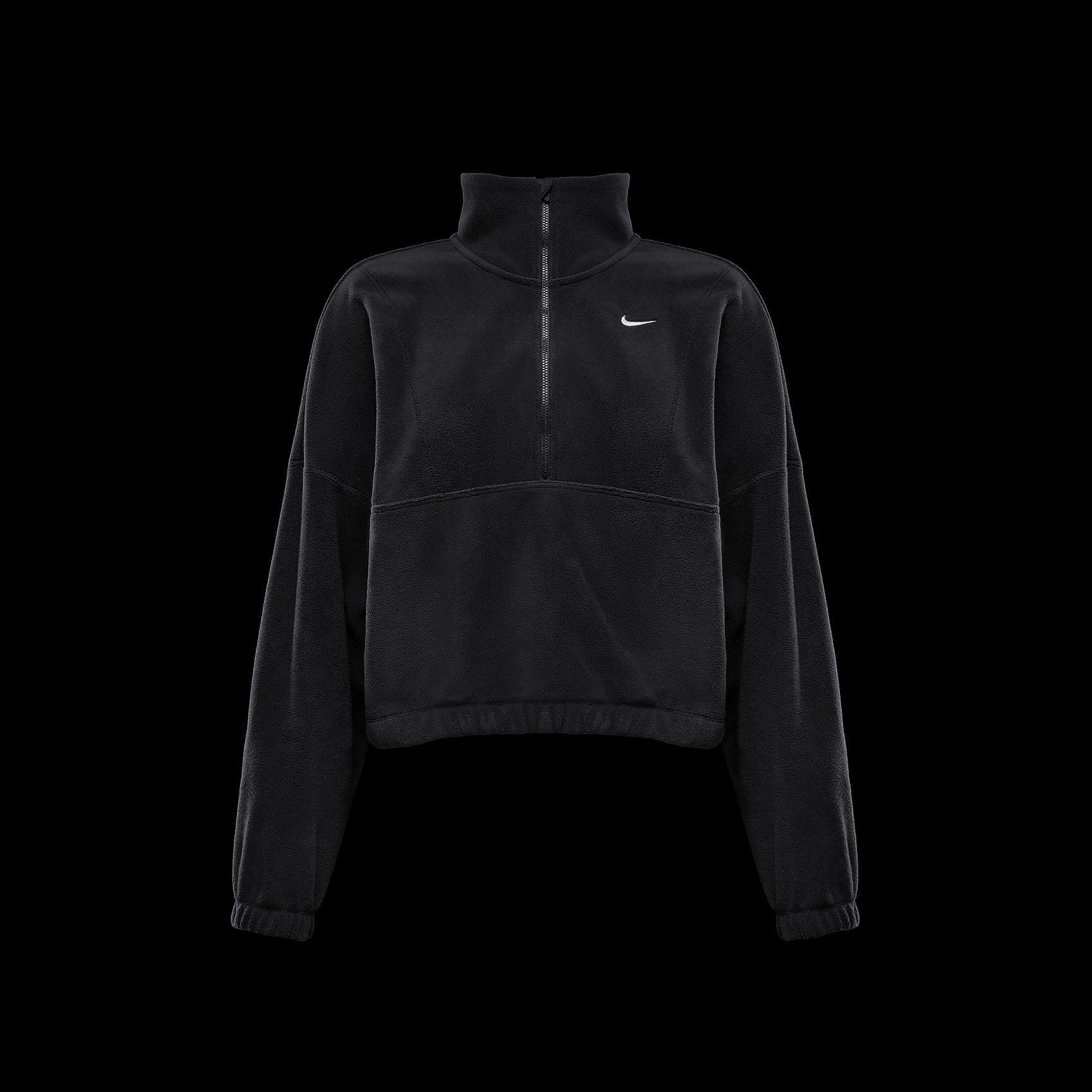 Nike Women's One Therma-FIT Oversized 1/2-Zip Fleece Top Product Image