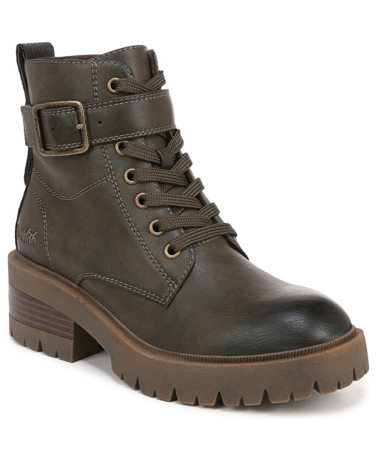 Blowfish Malibu Jagger Women's Boots, Size: 6.5, Green Faux Leather Product Image