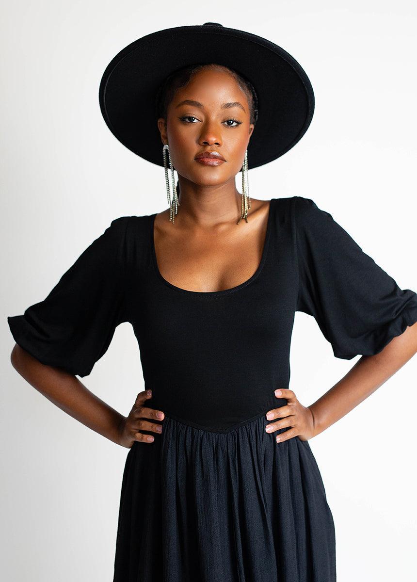 Kamina Dress in Black Female Product Image