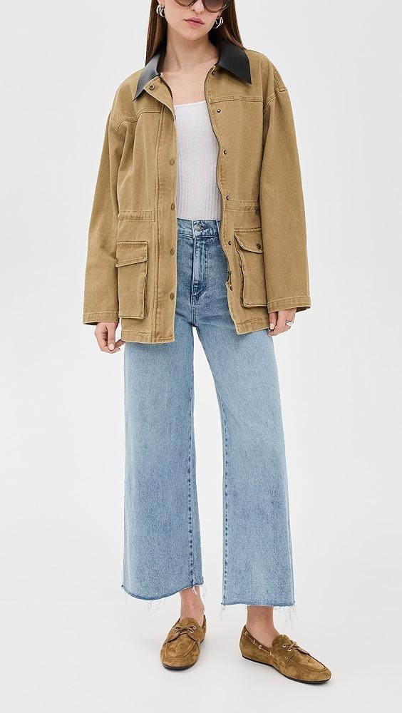 LE JEAN Juliette Wideleg Ankle Jeans | Shopbop Product Image