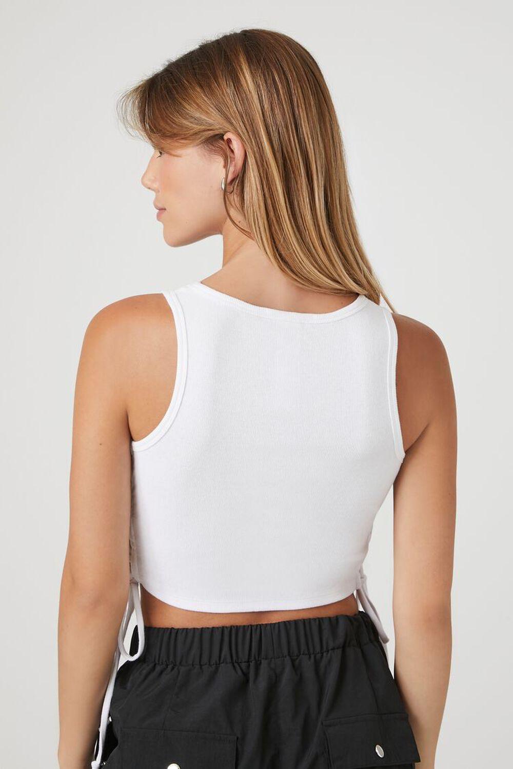 Ribbed All Night Graphic Tank Top | Forever 21 Product Image