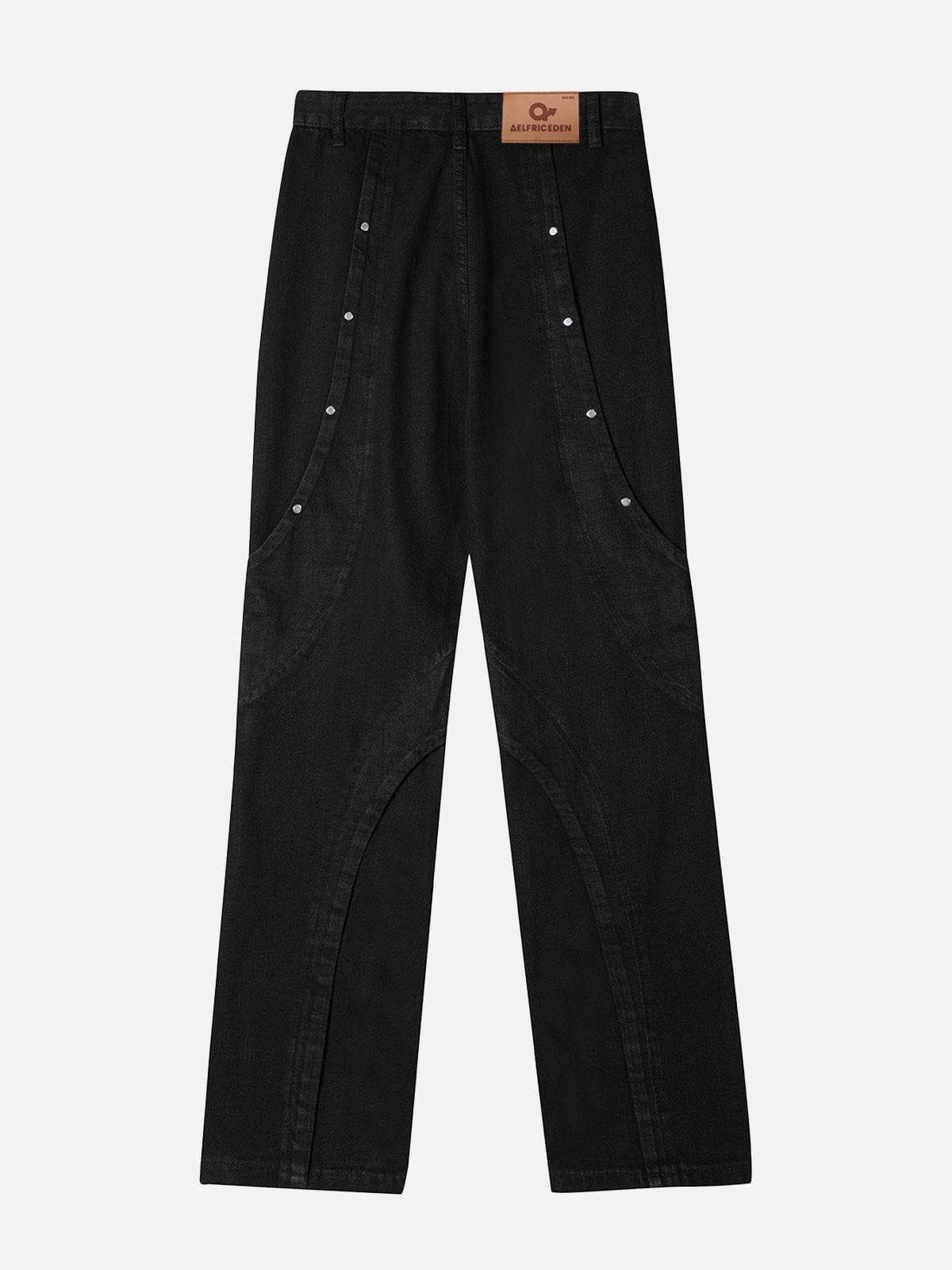 Aelfric Eden Rivet Patchwork Jeans Product Image