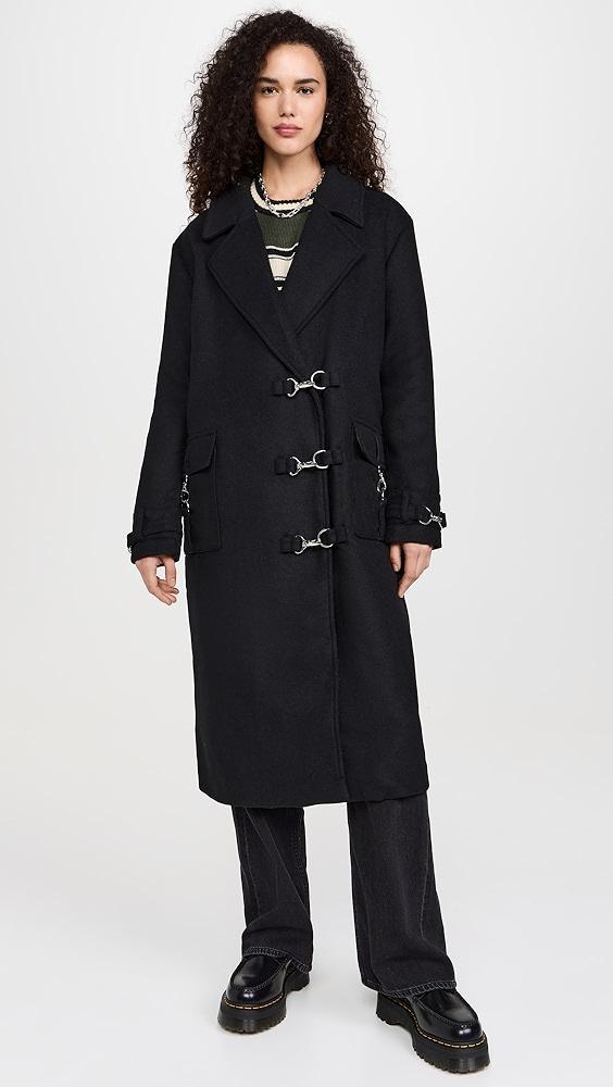 Ragged Priest Longline Buckle Coat | Shopbop Product Image